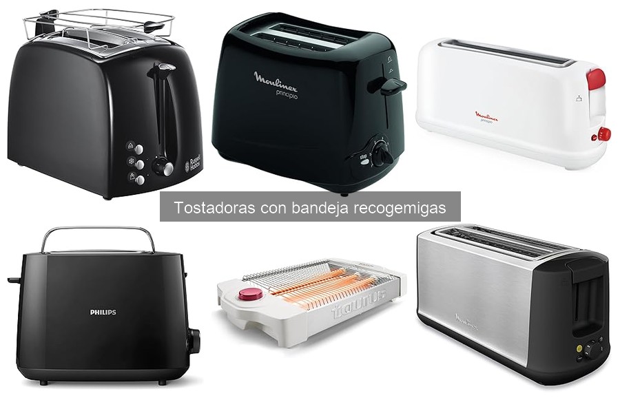 Guía para elegir la mejor tostadora con bandeja recogemigas