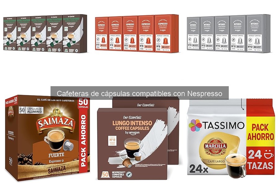 Guía para elegir tu cafetera de cápsulas compatible Nespresso