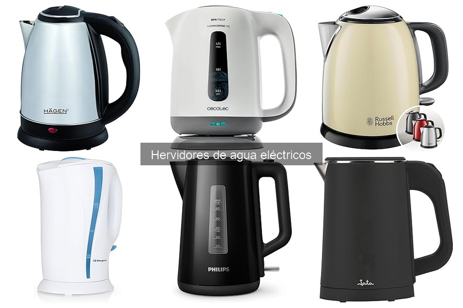 Hervidores de agua eléctricos baratos: mejores ofertas online