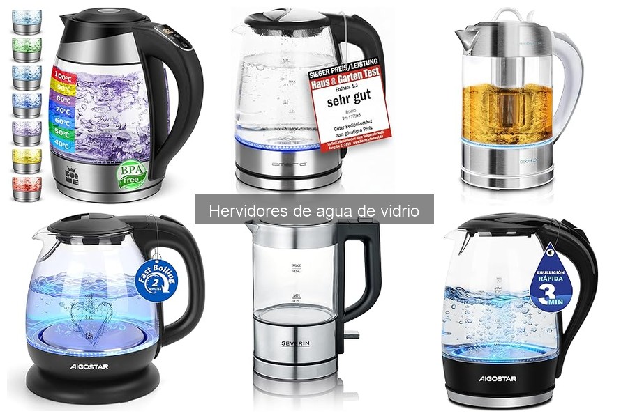 Hervidores de vidrio vs. acero inoxidable: ¿cuál elegir?