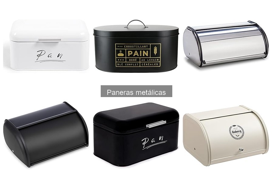 Historias de usuarios sobre paneras metálicas en la cocina