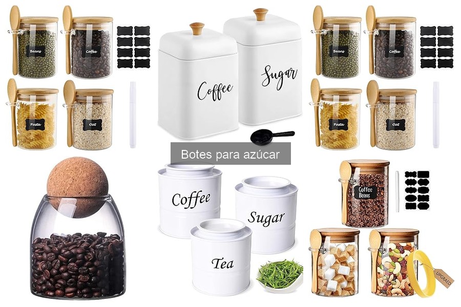 Ideas creativas para decorar botes de azúcar en casa
