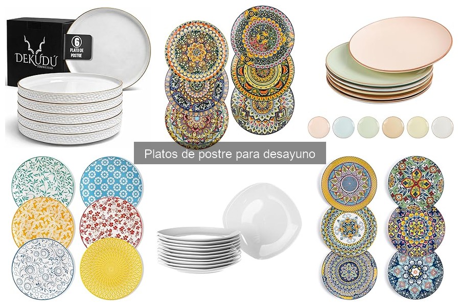 Ideas creativas para presentar postres en el desayuno
