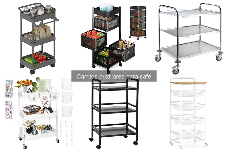 Ideas Decorativas con Carritos Auxiliares para Café
