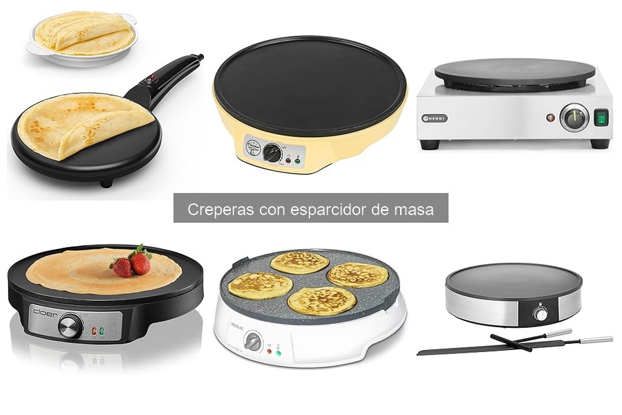 ** La mejor crepera con esparcidor de masa para usar en casa