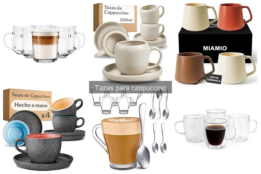 Las mejores tazas para cappuccino: comparativa 2023