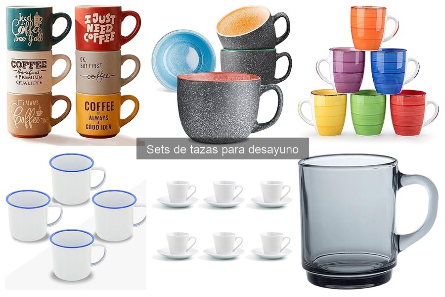 Las Mejores Tiendas de Amazon para Comprar Sets de Tazas