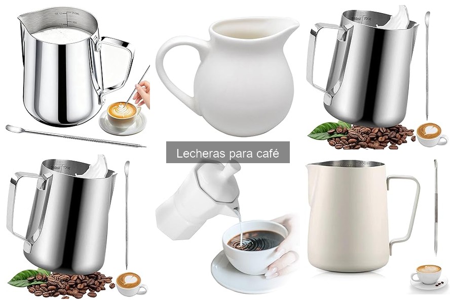 Lecheras para café con funciones especiales: guía completa