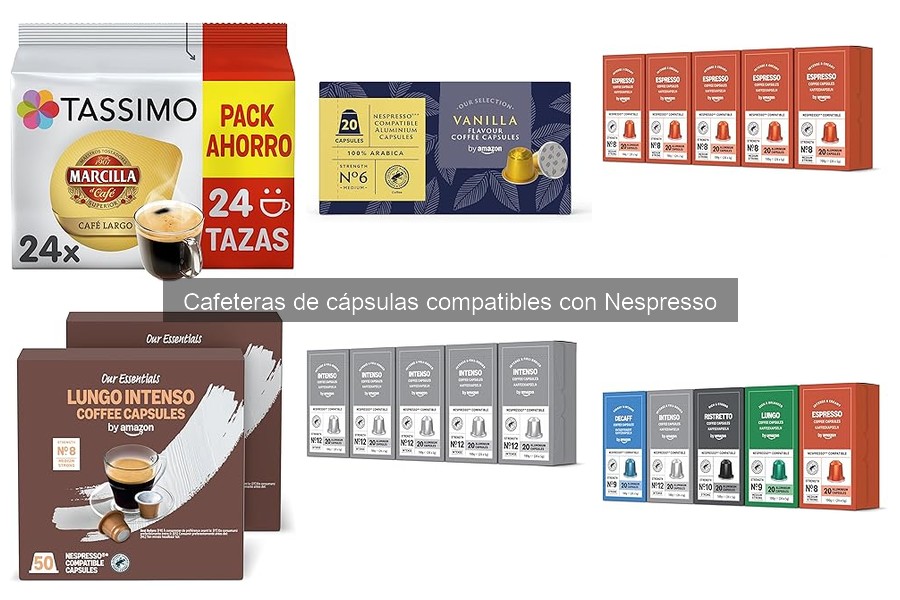 Mantenimiento de cafeteras de cápsulas compatibles con Nespresso