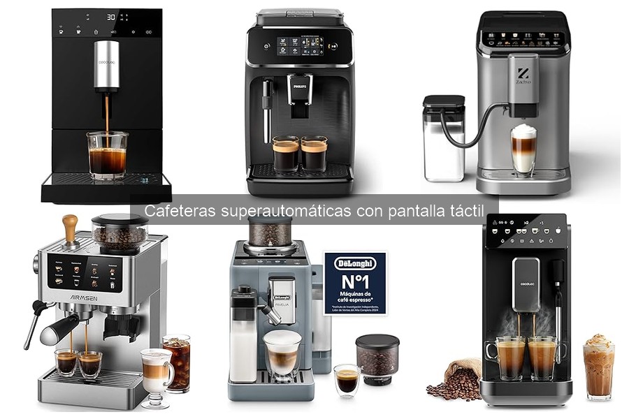 Mantenimiento de Cafeteras Superautomáticas con Pantalla Táctil