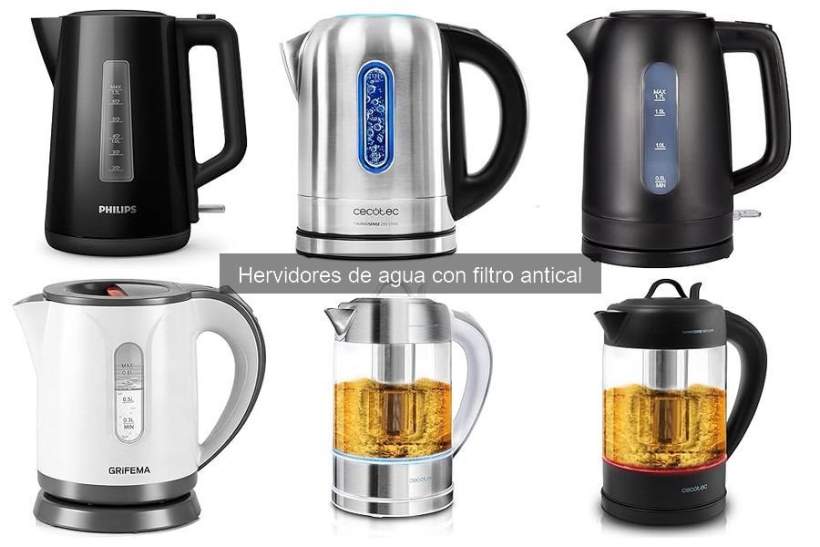 Mantenimiento de Hervidores de Agua con Filtro Antical
