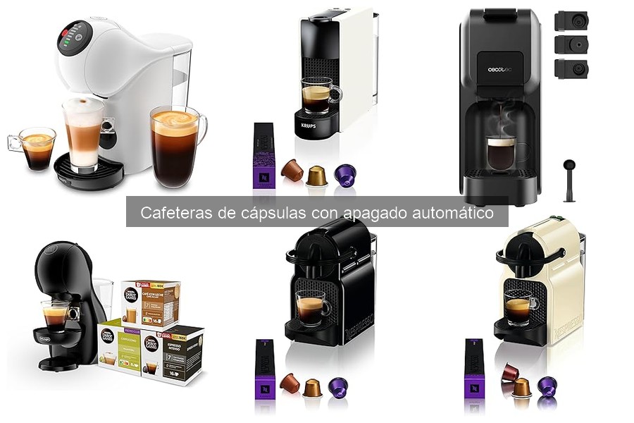 Mantenimiento fácil para cafeteras de cápsulas automáticas