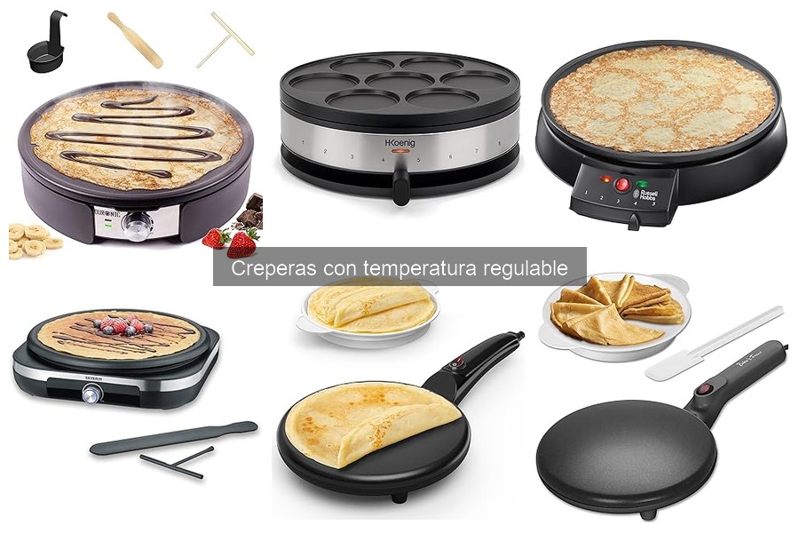 Mantenimiento y limpieza de creperas con temperatura regulable