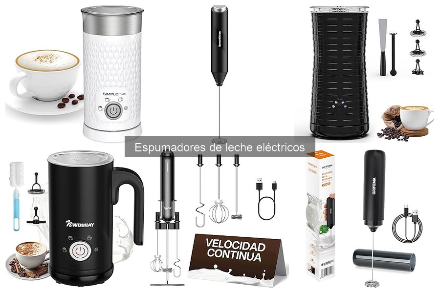 Mantenimiento y limpieza de espumadores de leche eléctricos