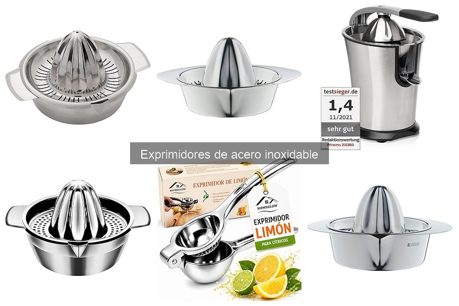 Mantenimiento y limpieza de exprimidores de acero inoxidable
