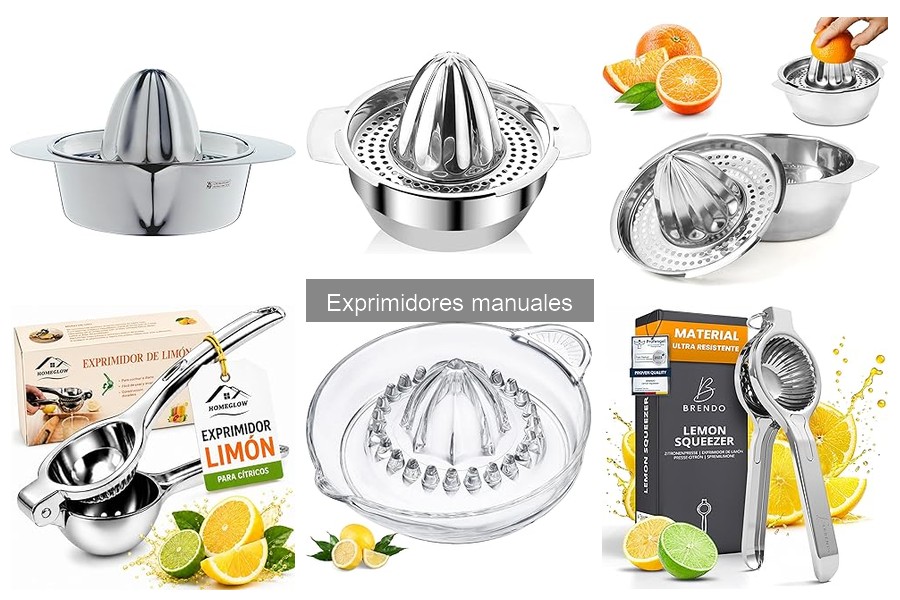 Mantenimiento y limpieza de exprimidores manuales
