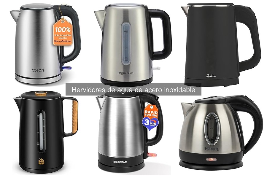 Mantenimiento y limpieza de hervidores de acero inoxidable