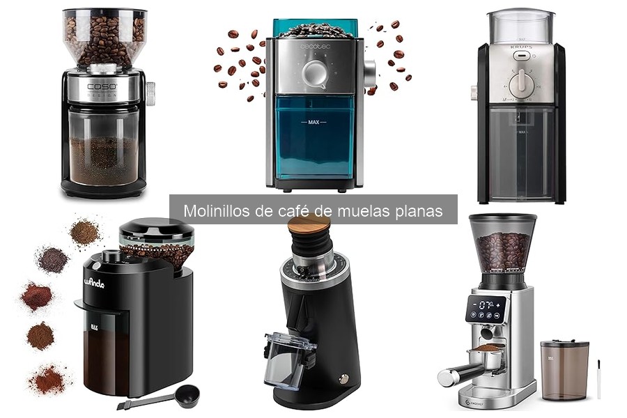 ** Mantenimiento y limpieza de molinillos de café de muelas planas