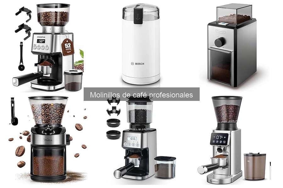 Mantenimiento y limpieza de molinillos de café profesionales