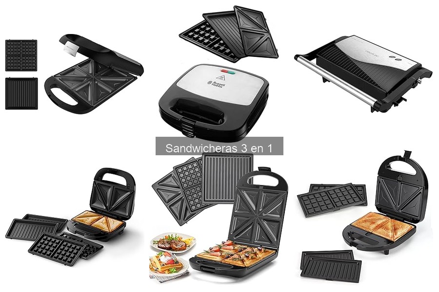 Mantenimiento y limpieza de tu sandwichera 3 en 1