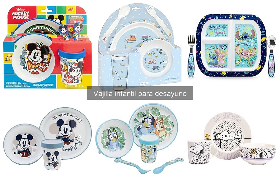 Materiales seguros para vajilla infantil: guía completa