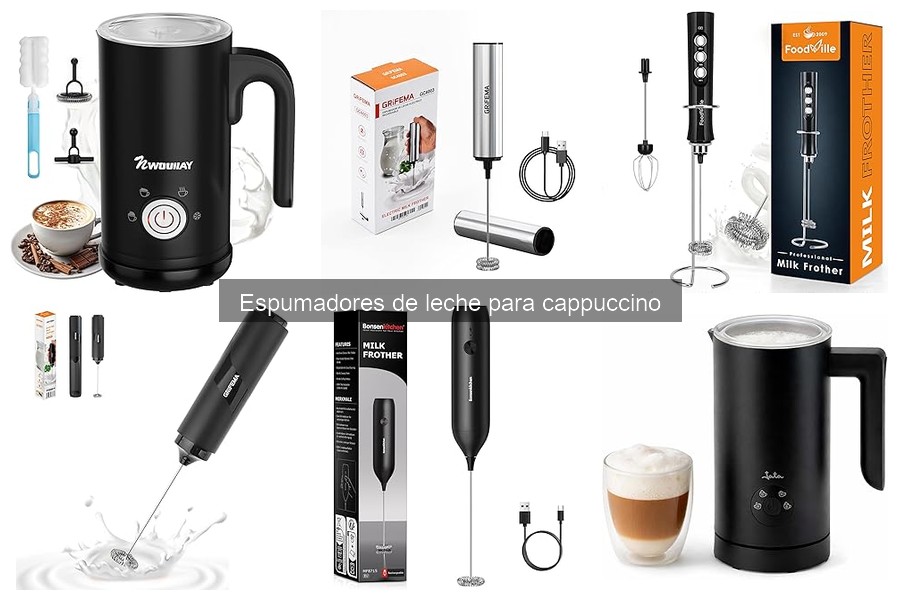 Mejor espumador de leche para cappuccino en casa