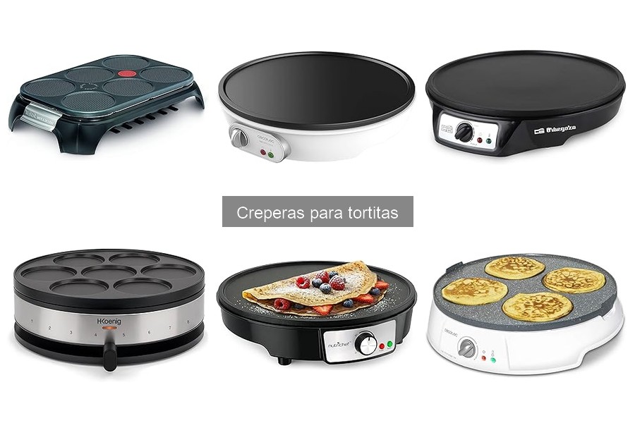 Mejores accesorios para creperas y tortitas en casa