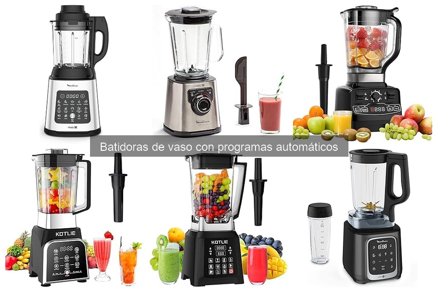Mejores batidoras de vaso automáticas para familias numerosas