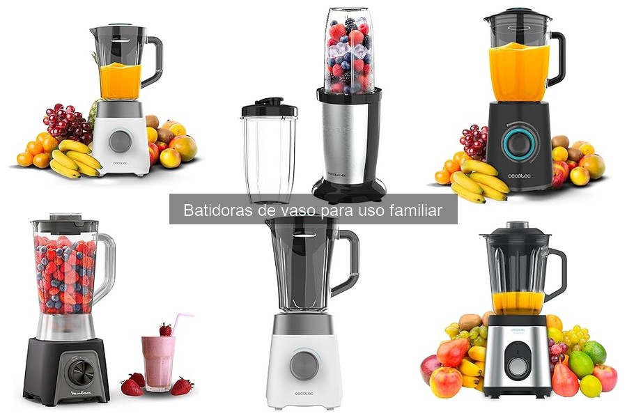 Mejores batidoras de vaso para familias grandes en 2023