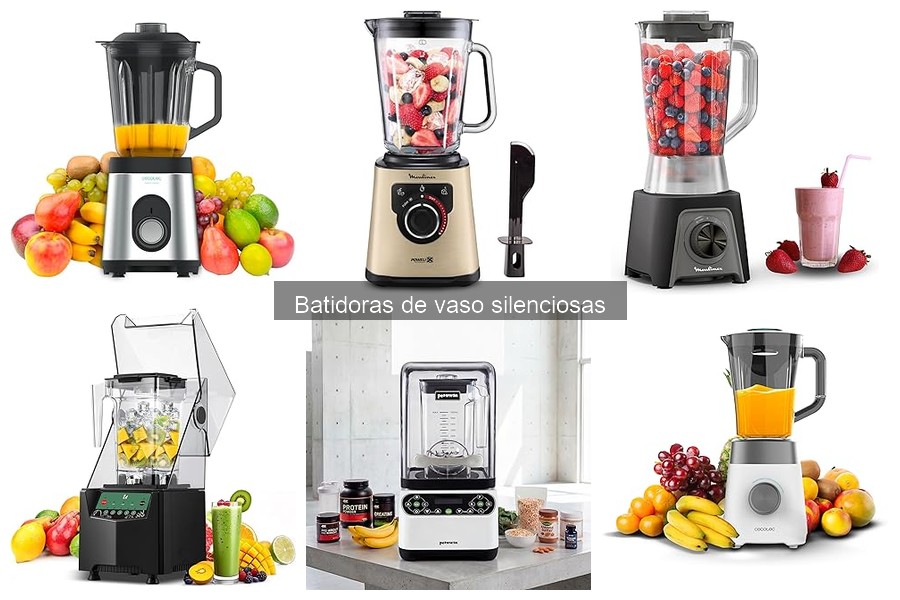 Mejores batidoras de vaso silenciosas para smoothies