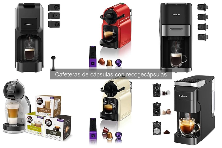 Mejores cafés para cafeteras de cápsulas con recogecápsulas