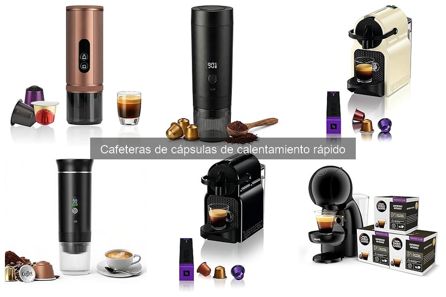 Mejores cafeteras de cápsulas de calentamiento rápido para familias