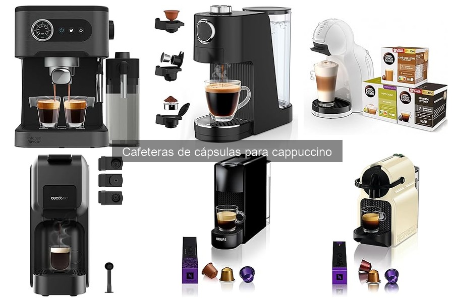 Mejores cápsulas para cafeteras de cappuccino en 2023
