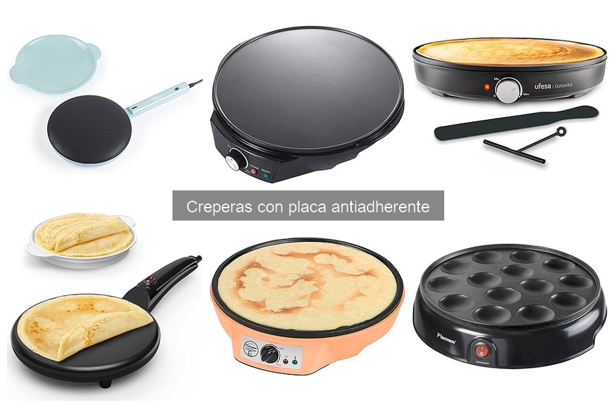 Mejores creperas antiadherentes para tu cocina en casa