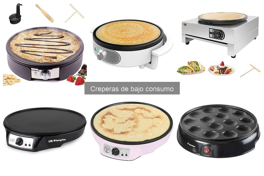 Mejores creperas de bajo consumo para tu cocina