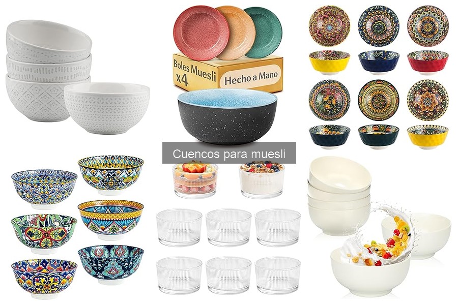 Mejores cuencos para muesli en Amazon: comparativa 2023
