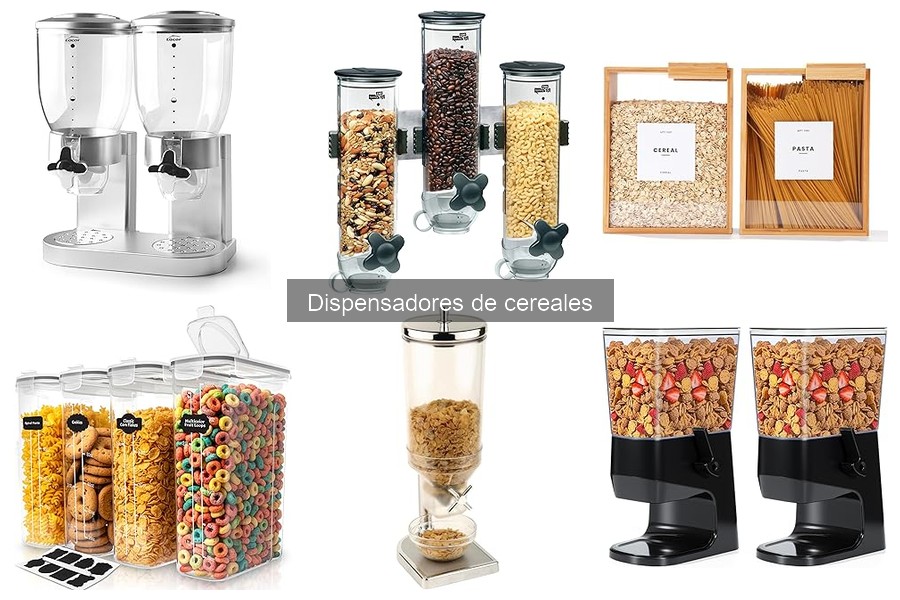 Mejores dispensadores de cereales para familias enfocados en niños
