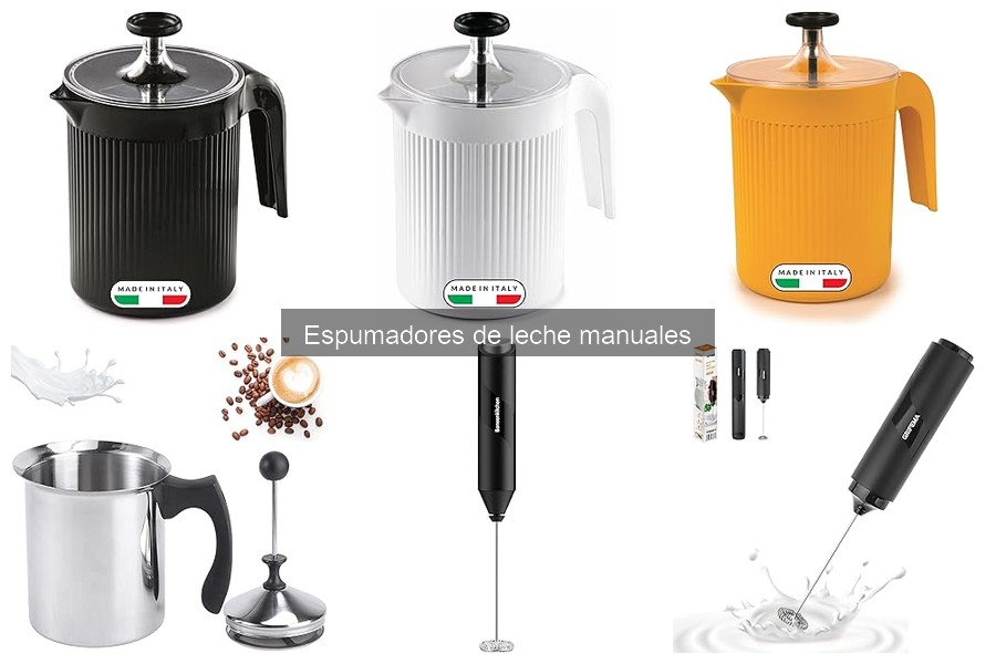 Mejores espumadores de leche manuales para principiantes