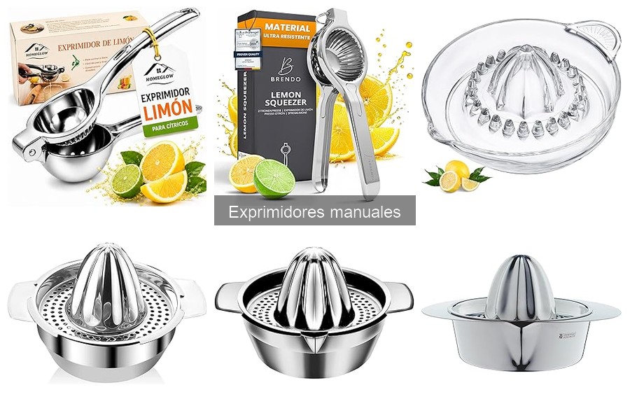 Mejores exprimidores manuales para cítricos en 2023