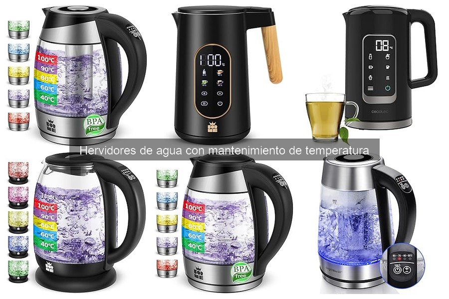 Mejores hervidores de agua con mantenimiento de temperatura