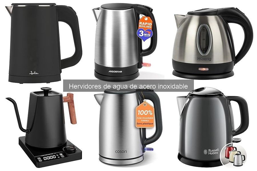 Mejores hervidores de agua de acero inoxidable para té