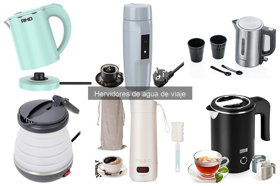 Mejores hervidores de agua de viaje para camping: comparativa 2023