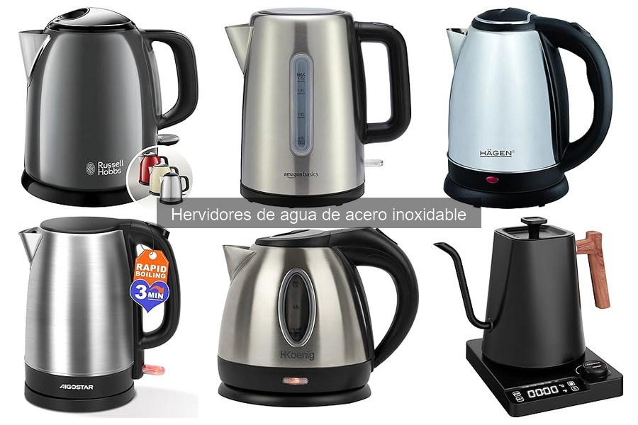Mejores lugares para comprar hervidores de agua de acero inoxidable