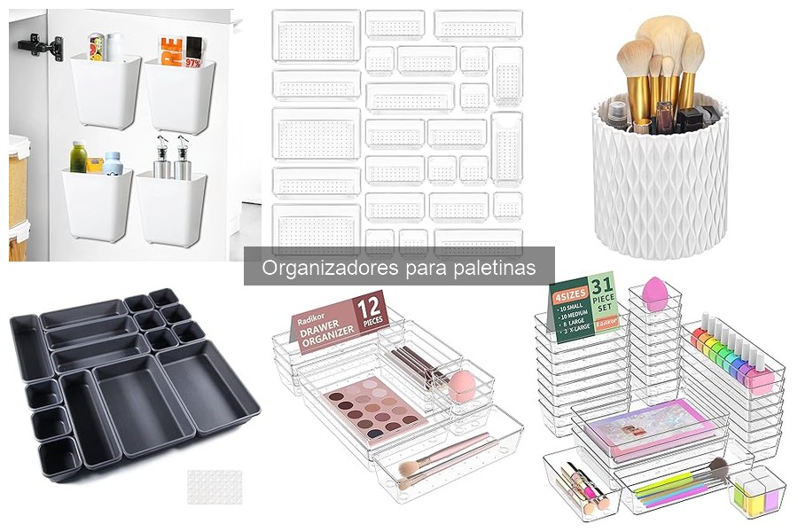 Mejores lugares para comprar organizadores de paletinas