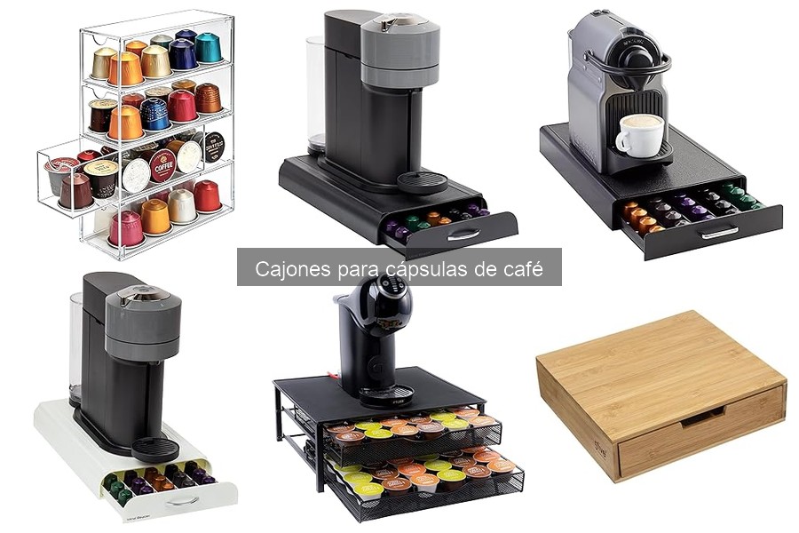 Mejores lugares para comprar un cajón para cápsulas de café