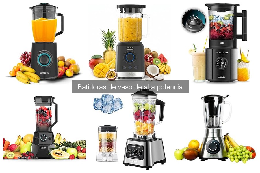 Mejores marcas de batidoras de vaso de alta potencia 2023