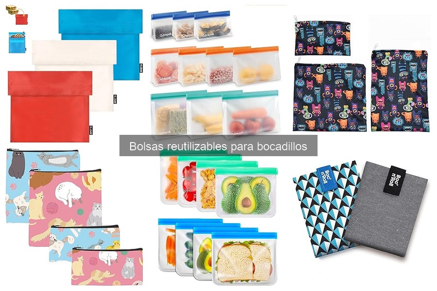Mejores marcas de bolsas reutilizables para bocadillos