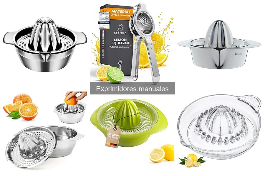 Mejores marcas de exprimidores manuales para tu cocina