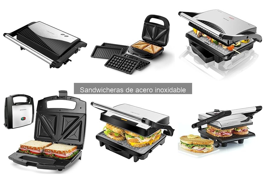 Mejores marcas de sandwicheras de acero inoxidable en 2023