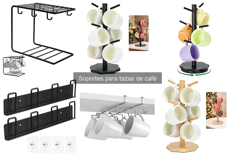 Mejores materiales para soportes de tazas de café